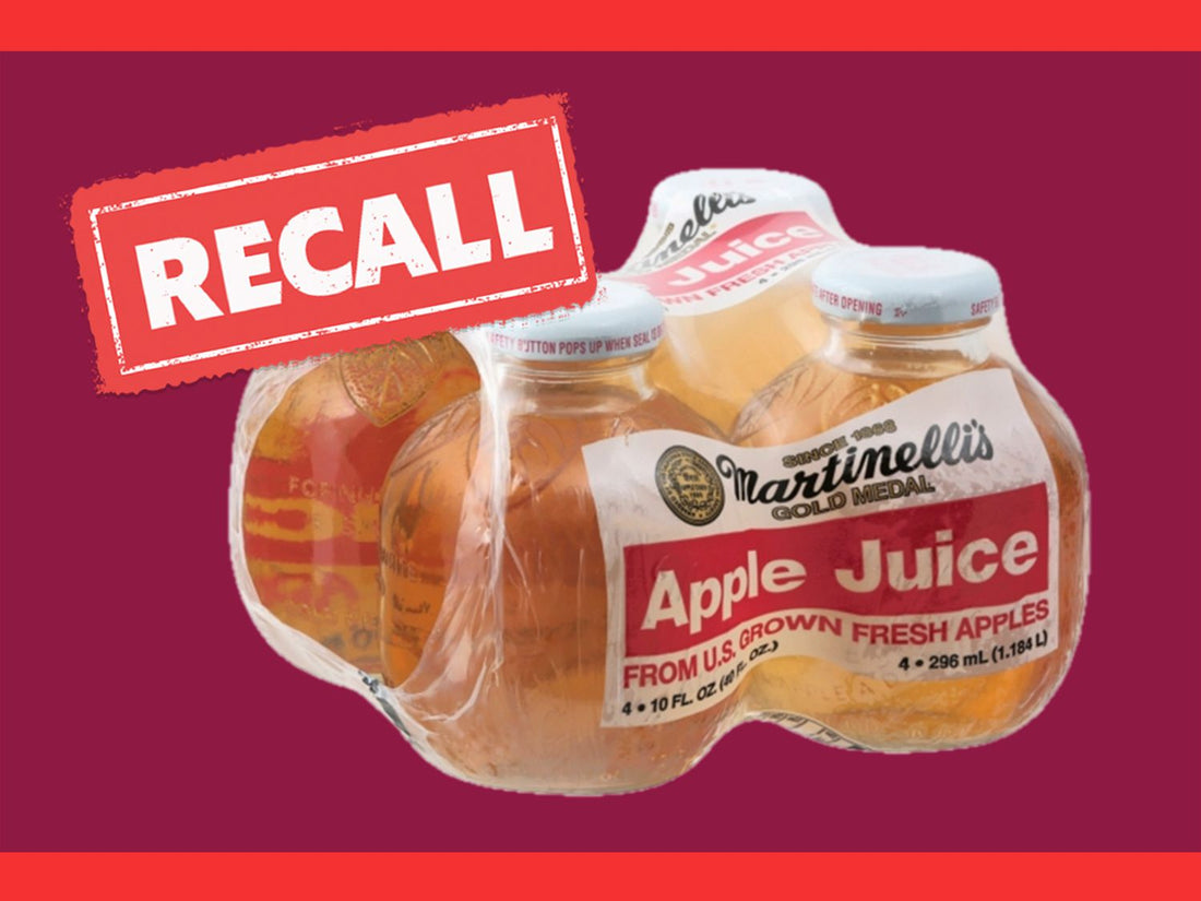 Martinelli's Apple Juice Recall: What You Need to Know