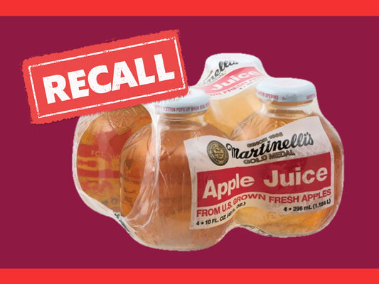 Martinelli's Apple Juice Recall: What You Need to Know