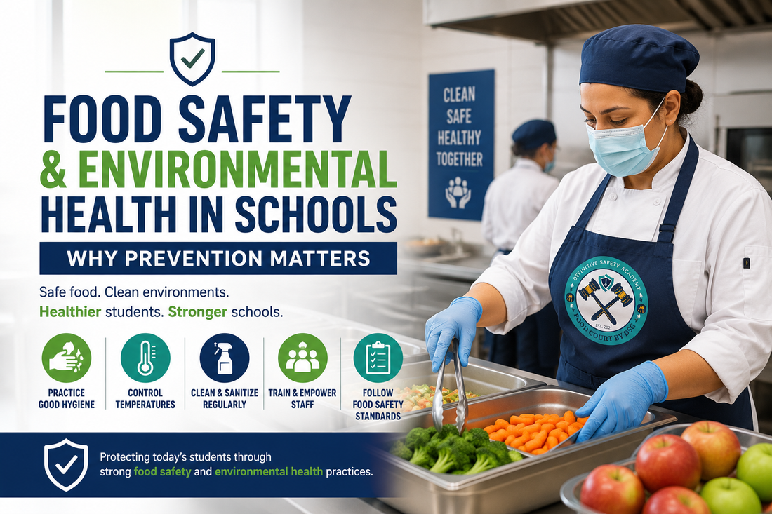 Food Safety and Environmental Health in Schools: Why Prevention Matters