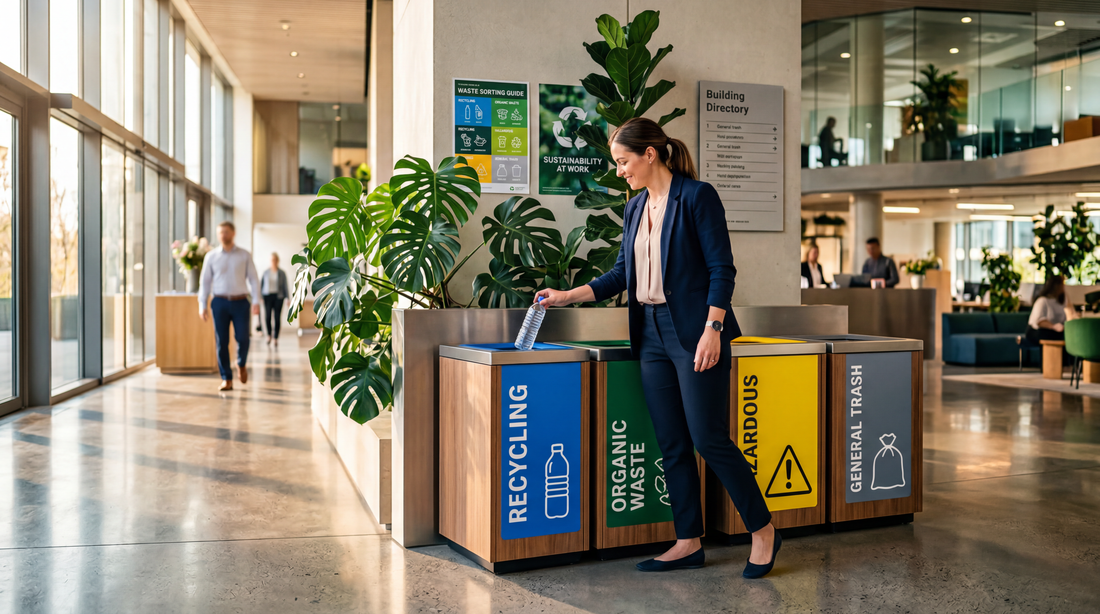 Waste Segregation in the Workplace: A Simple Practice with Major Environmental Impact